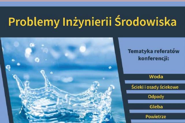 Grafika sympozjum dotyczącego problemów inżynierii środowiska