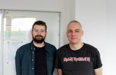 Professor Piotr Bilski and Bartosz Kościug, MSc.